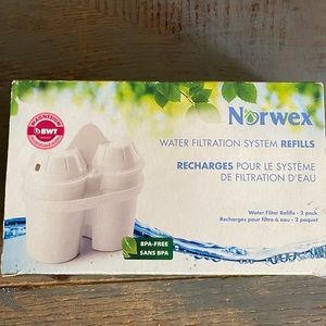 Norwex Water Filtration System Refills 2 pack